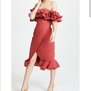 Immerse midi dress C/MEO